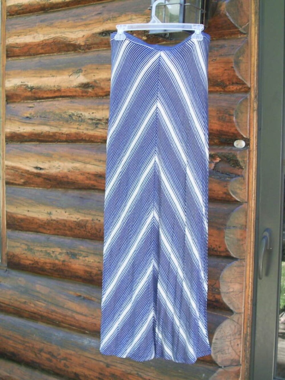 EUC Vintage Max Studio Elastic Waist Maxi Skirt Size M